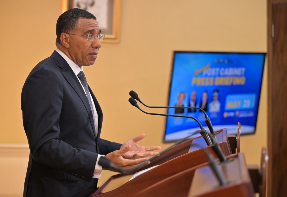 Significant JCA Investments Key to Largest Firearms Seizure – PM Holness