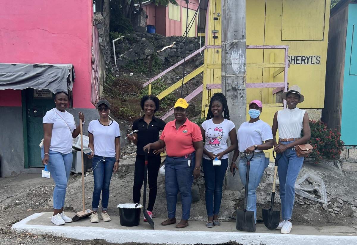Morant Bay Beautified On Labour Day