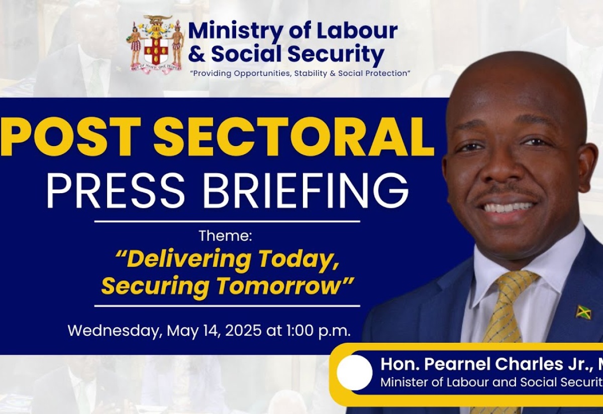 JISTV| Ministry of Labour & Social Security Post Sectoral Media Briefing