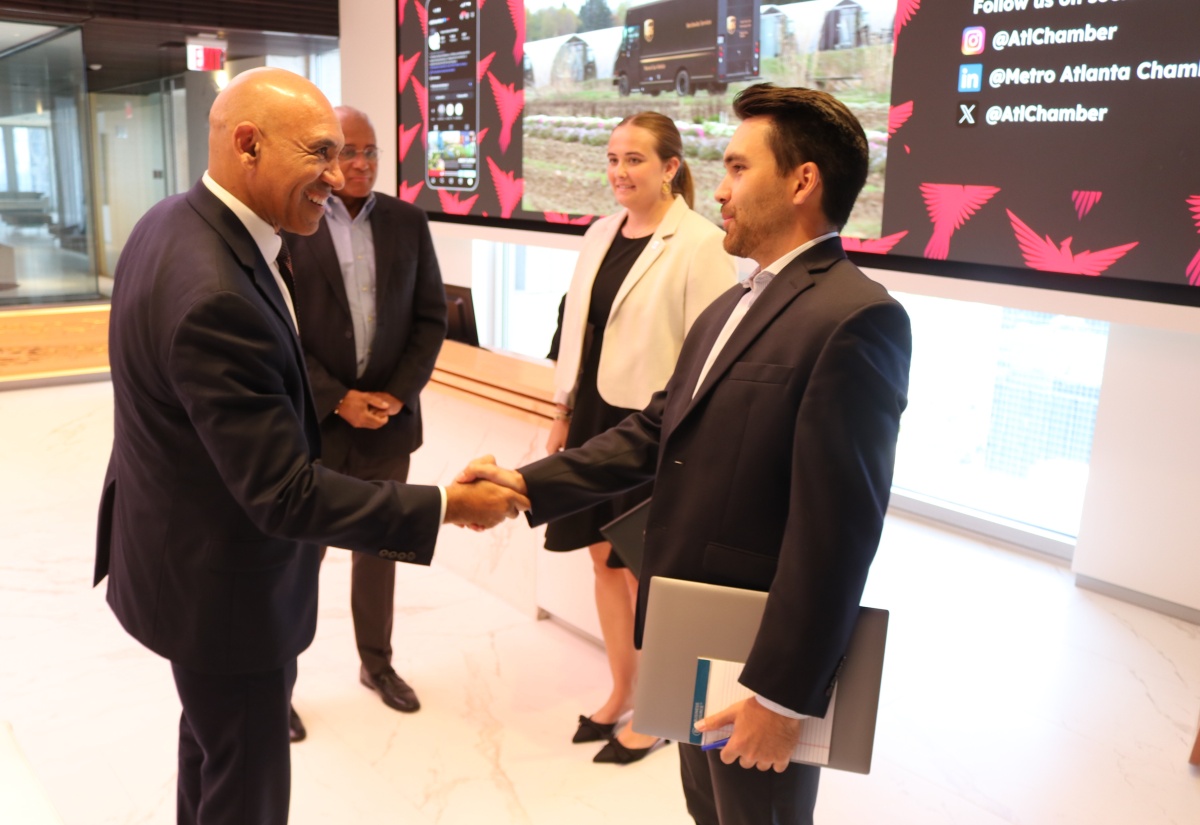 PHOTOS: Jamaica’s Ambassador Holds Investment Talks with Metro Atlanta Chamber