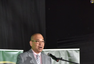 General Manager at the Jamaica Social Investment Fund (JSIF), Orville Hill, addresses the recent media launch of the upcoming Jamaica Agribusiness Investment Forum (JAIF) at Hope Gardens in St. Andrew.
