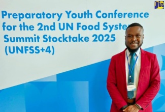 CARICOM Youth Ambassador for Jamaica, Odane Brooks, represents the region at the recent United Nations Food Systems Youth Conference in Bangkok, Thailand.