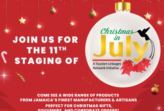 The annual 'Christmas in July ‘ trade show will be held at The Jamaica Pegasus in New Kingston,  from July 10-11.

