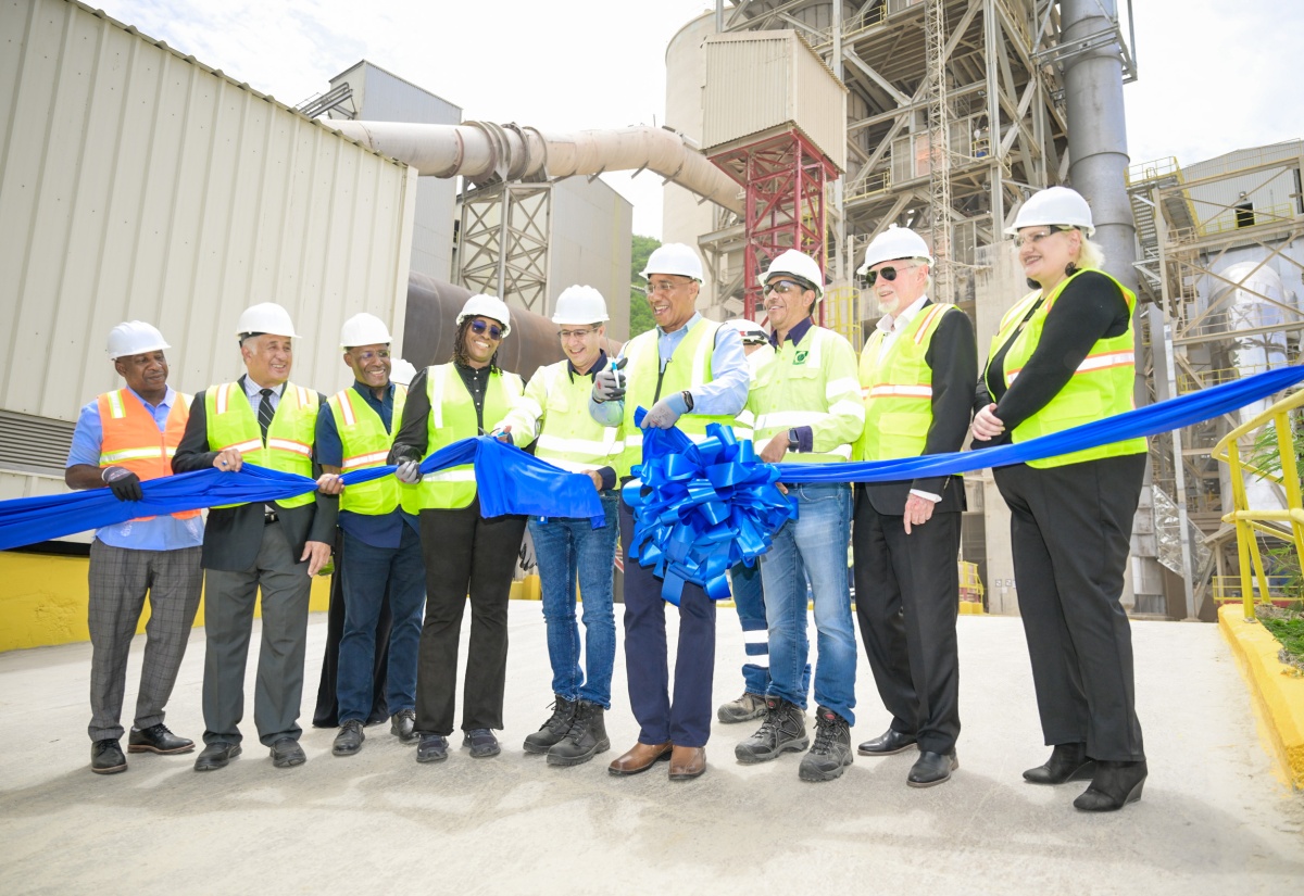 Carib Cement Company Commissions Major Project to Increase Production