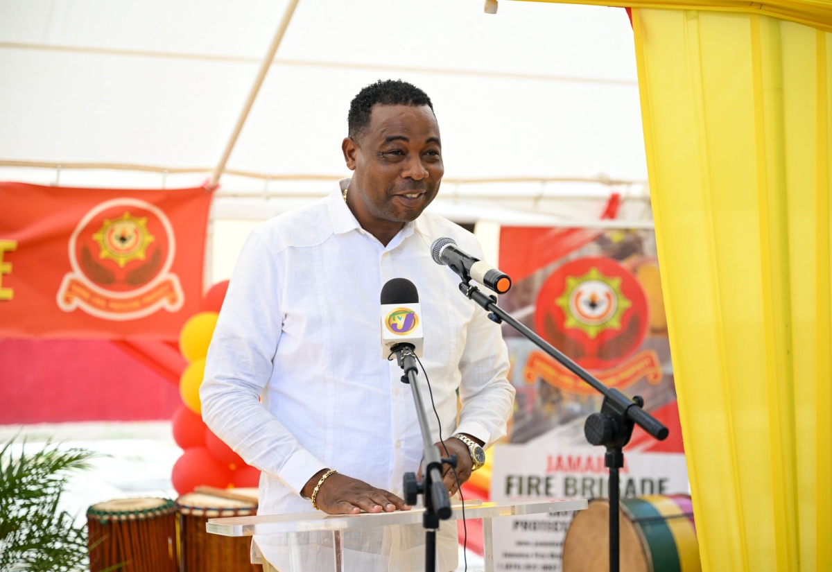 Rehabilitated Fire Station Reopens in Annotto Bay