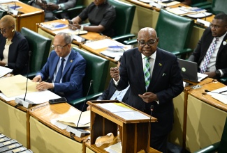 Tourism Minister, Hon. Edmund Bartlett, makes his contribution to the 2025/26 Sectoral Debate in the House of Representatives on Tuesday (June 17).

