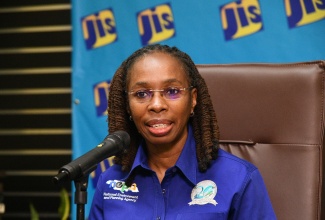 Manager, Pollution Prevention Branch, National Environment and Planning Agency (NEPA), Bethune Morgan, speaks during a Jamaica Information Service (JIS) 'Think Tank' on Wednesday (June 11).

