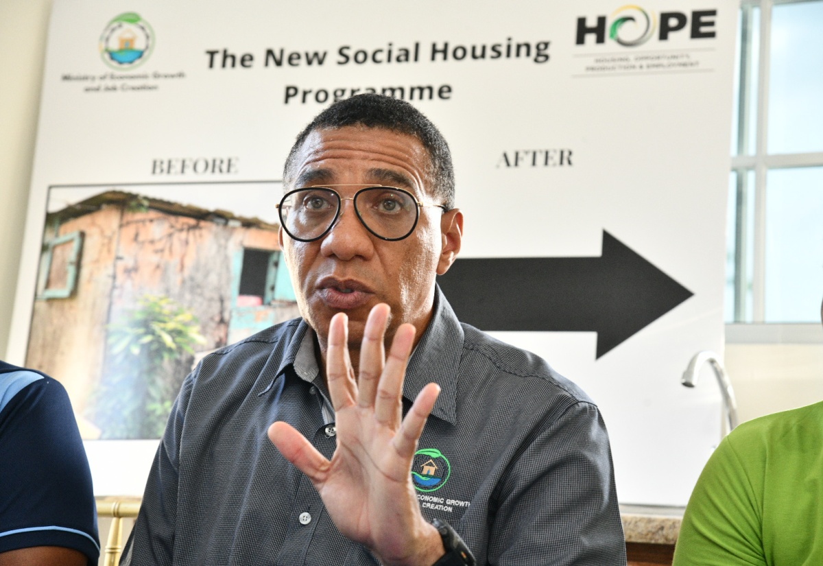 Prime Minister Announces Over 40,000 NHT Housing Solutions in Pipeline to Boost Market Supply