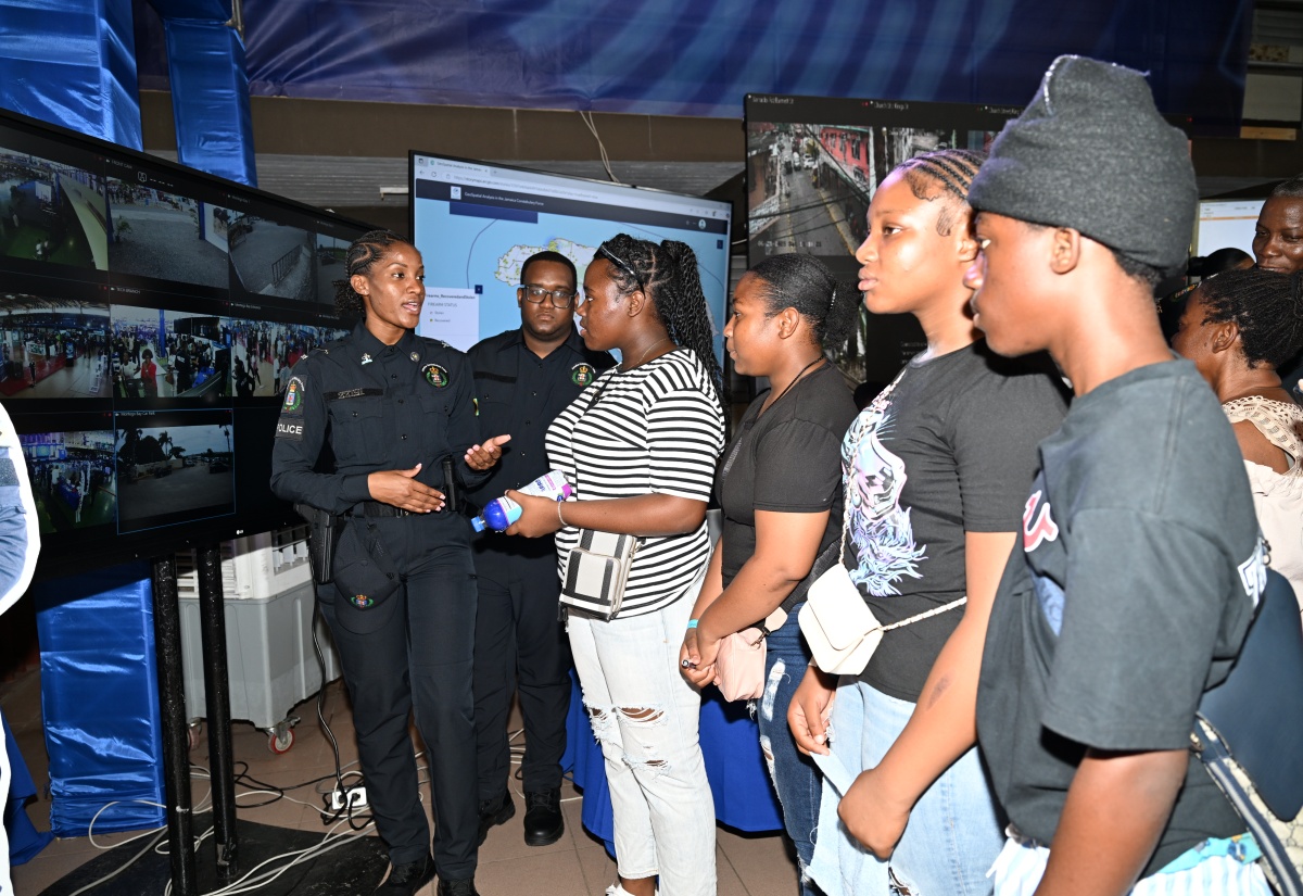National Security Minister Tours JCF Expo in Montego Bay