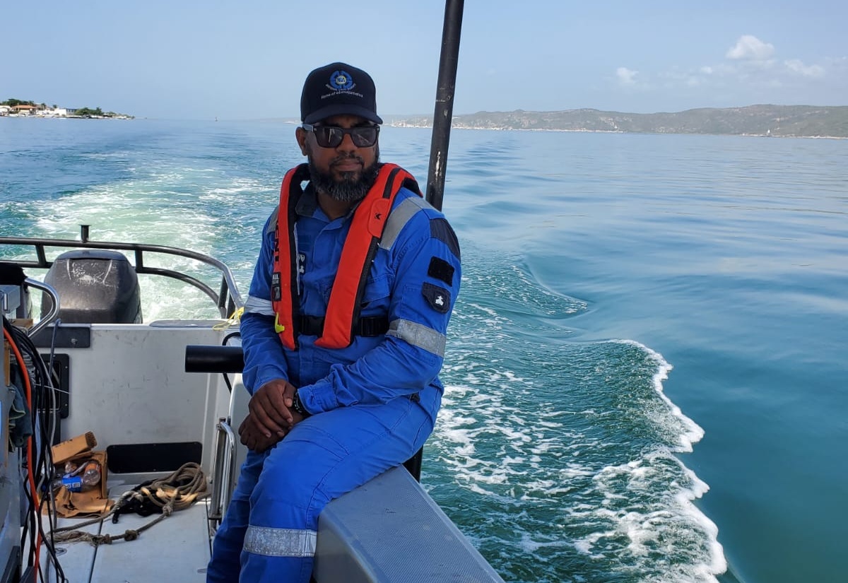 Acting Manager, Topographic and Hydrographic Branch, National Land Agency (NLA), Diego Billings.