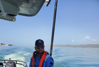 Acting Manager, Topographic and Hydrographic Branch, National Land Agency (NLA), Diego Billings.