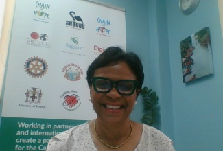 General Manager, Chain of Hope Jamaica, Nola Phillpotts Brown.