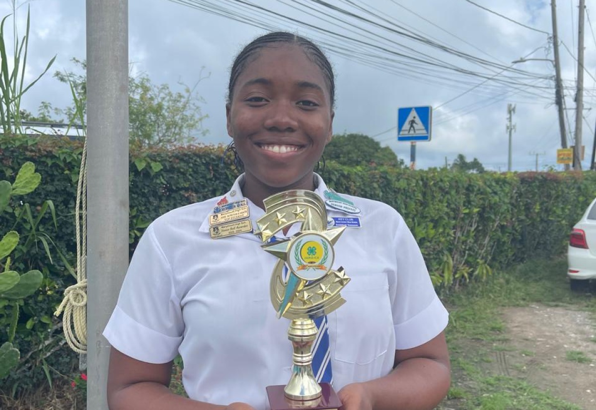 Tanoya Garvey Wins 4-H Innovator Award For Aquaponic System