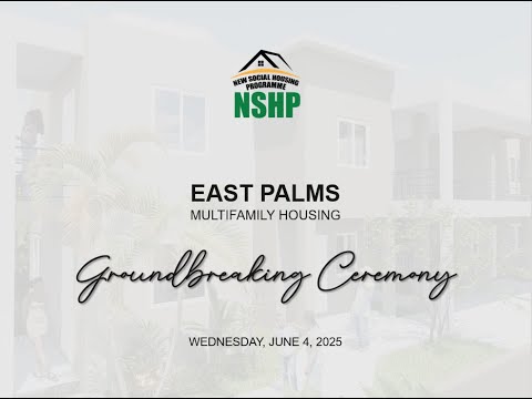 JISTV | Contract Signing & Groundbreaking Ceremony for East Palms Housing Development, 4 East Avenue