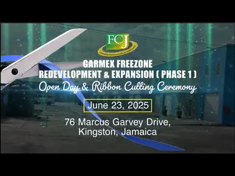 JISTV | Garmex Freezone Redevelopment and Expansion Phase 1 Open day and Ribbon Cutting