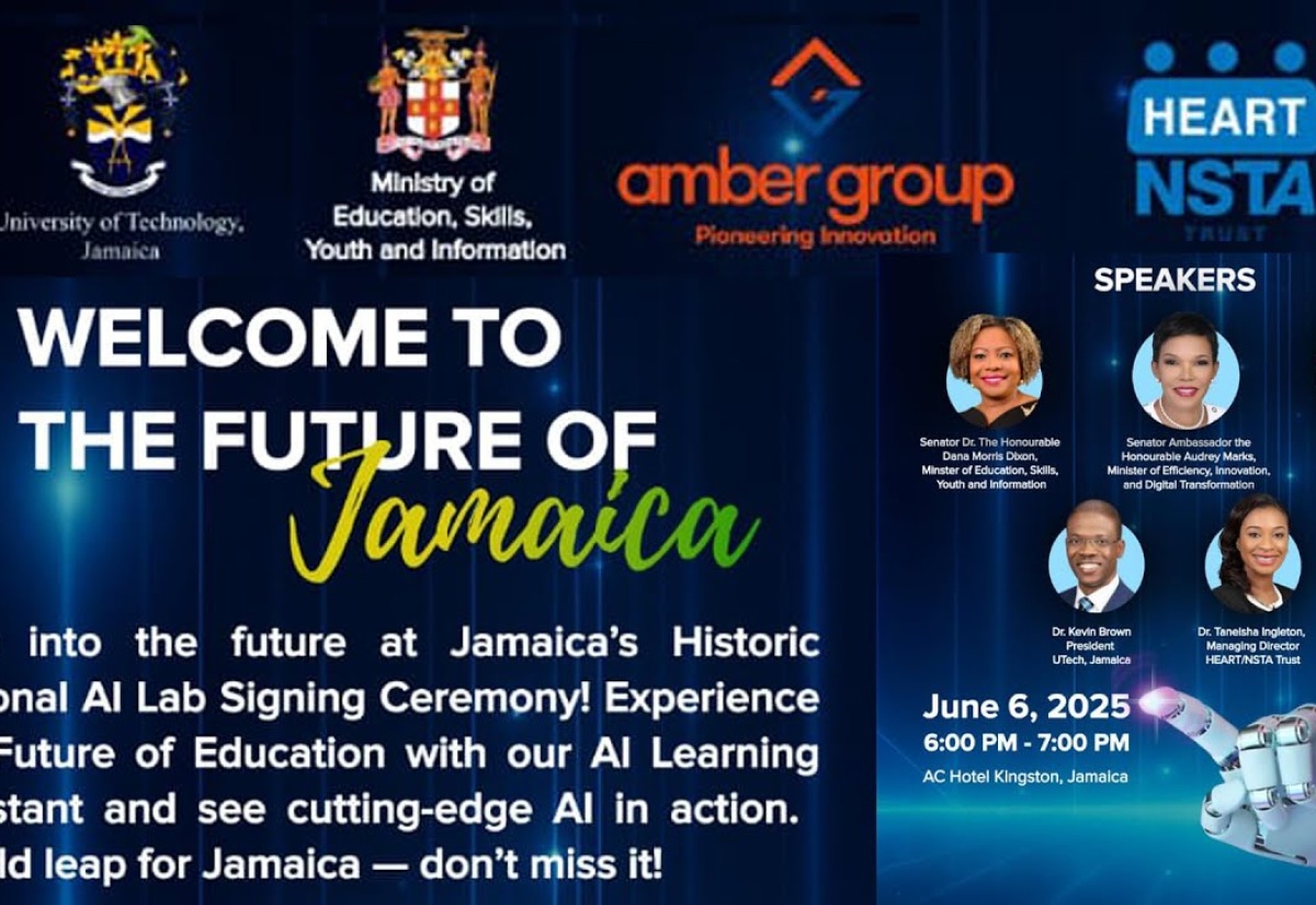 JISTV | Jamaica’s Historic National AI Lab Signing Ceremony