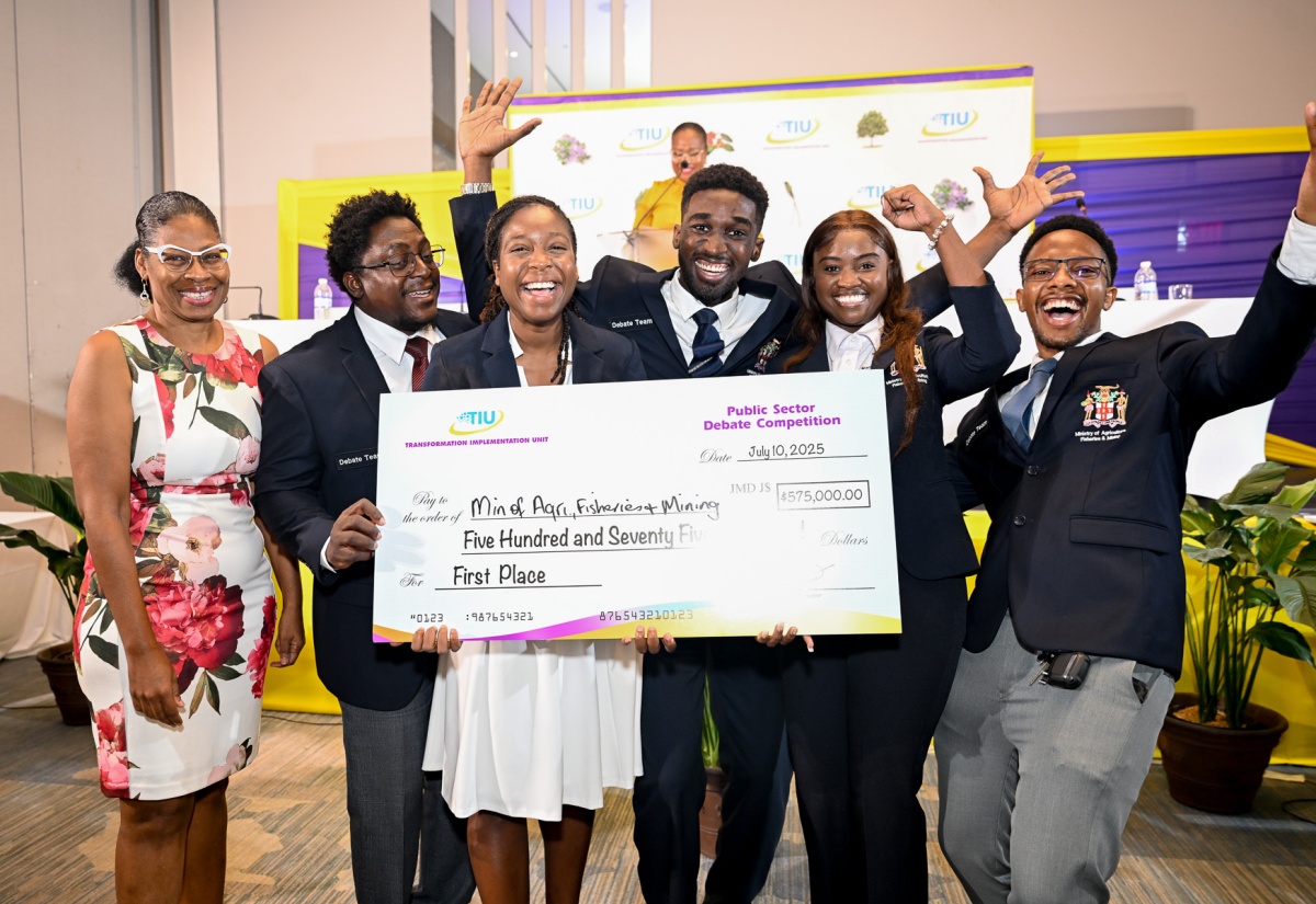 Ministry of Agriculture, Fisheries and Mining Crowned 2025 Public Sector Debate Champion