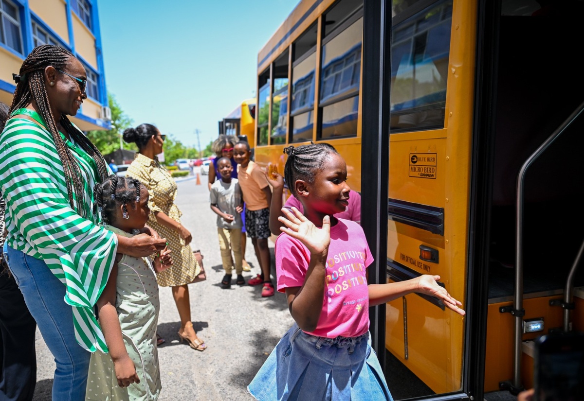 Students, Teachers Welcome Safety of Travel Through Rural School Bus Programme