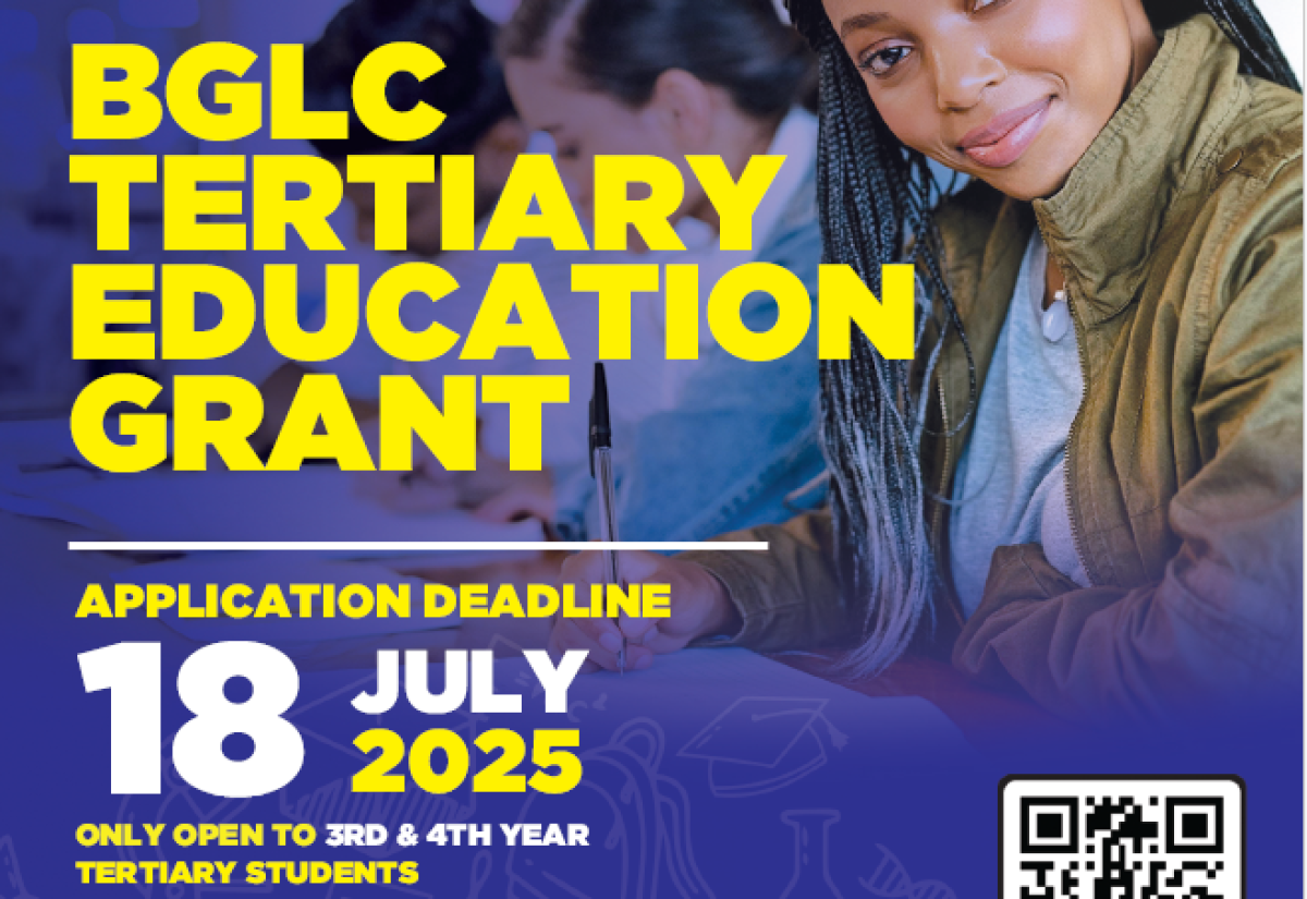 BGLC Accepting Applications for Tertiary Education Grant