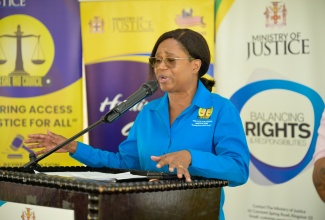 Executive Director, Legal Aid Council, Dian Watson.
