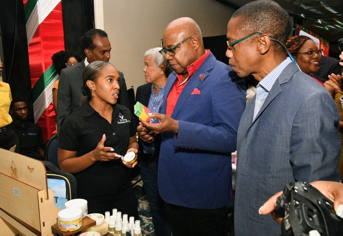 Scores of Entrepreneurs Display Jamaican-Made Products at ‘Christmas in July’ Trade Show