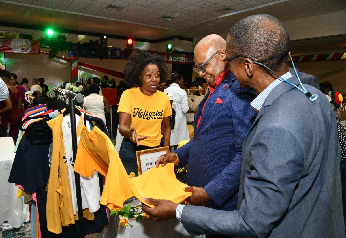 Scores of Entrepreneurs Display Jamaican-Made Products at ‘Christmas in July’ Trade Show