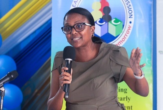 Early Childhood Commission (ECC) Chair, Trisha Williams-Singh.