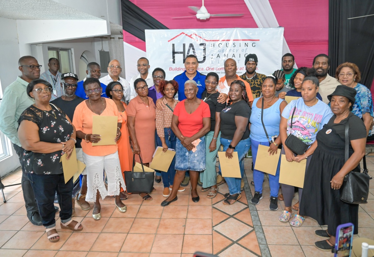 Westmoreland Residents Celebrate Life-Changing Land Titles from HAJ