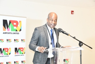 Chief Executive Officer, MBJ Airports Limited, Shane Munroe. 

