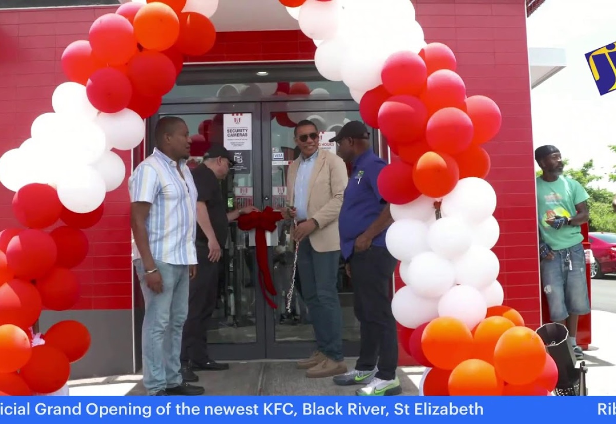 JISTV| Official Grand Opening of the newest KFC, Black River, St Elizabeth