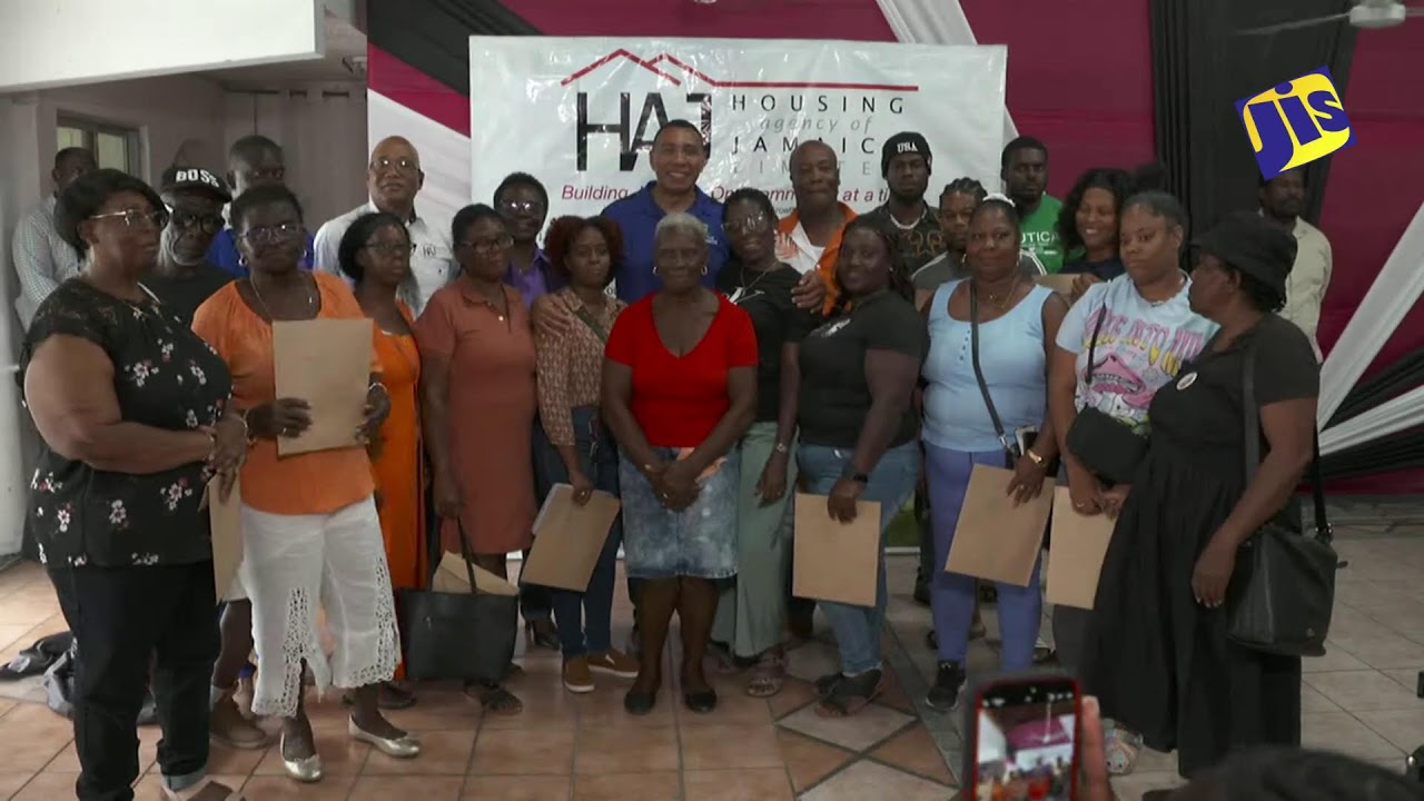 HAJ Handing Over of Title to Residences -Westmoreland