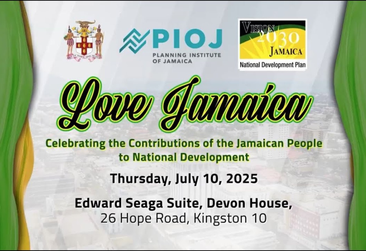 PIOJ Love Jamaica Celebrating the Contributions of the Jamaican People to National Development