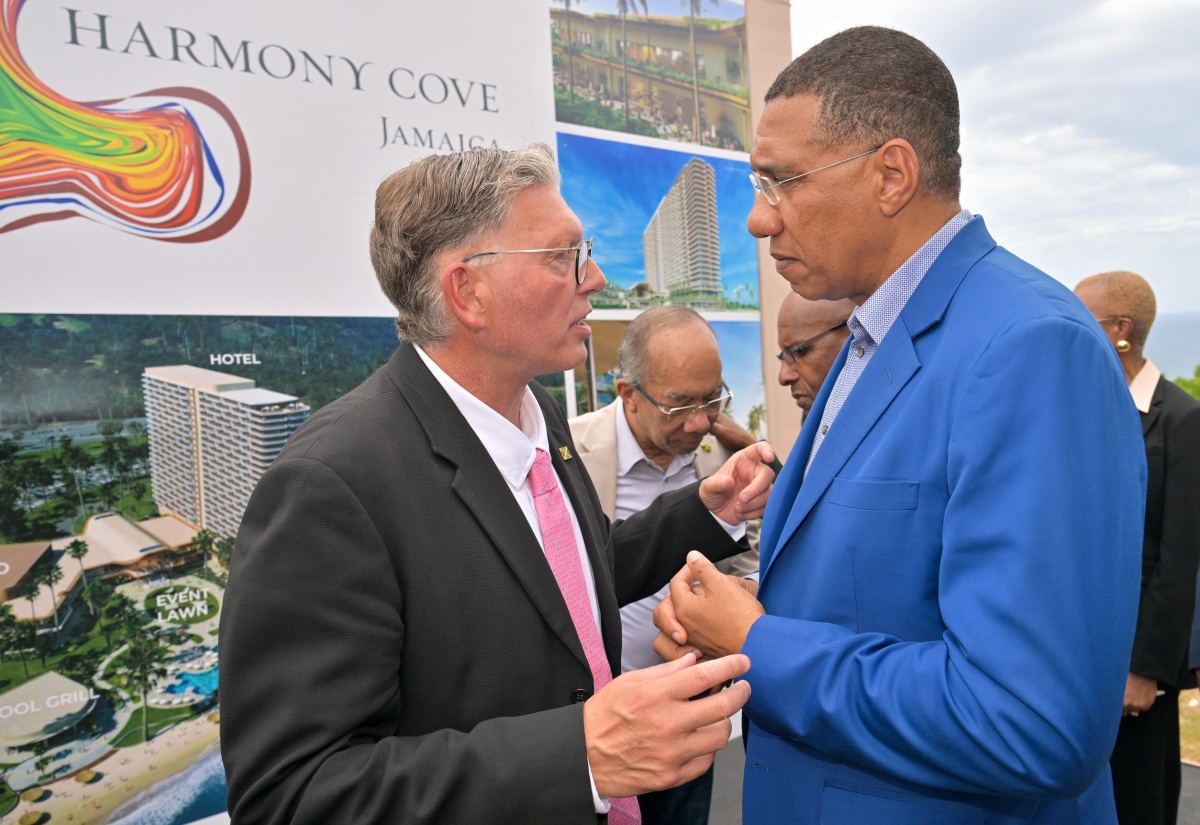 PM Cuts Ribbon for US$1-Billion Harmony Cove Development