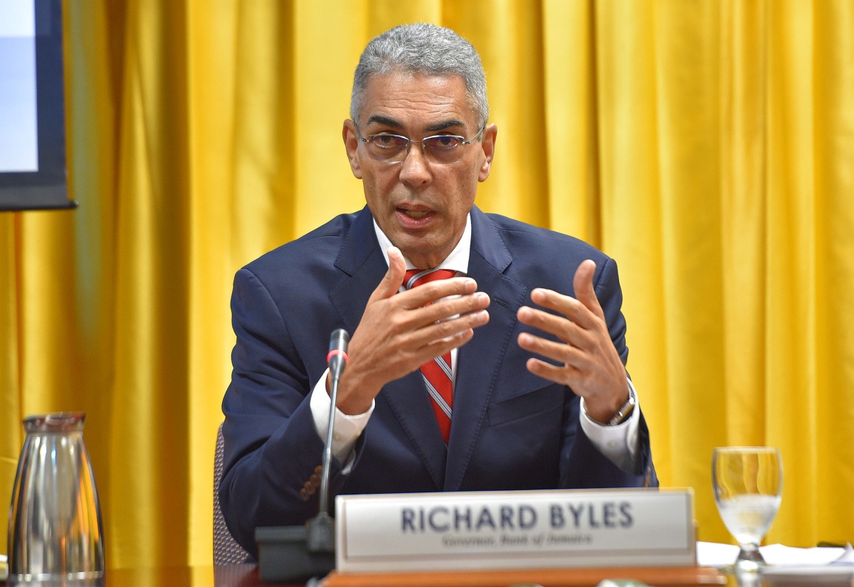 Bank of Jamaica (BOJ) Governor, Richard Byles.