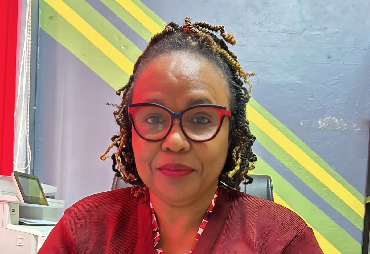 Principal of Godfrey Stewart High School in Westmoreland, Emily Lawrence-Ricketts. 

