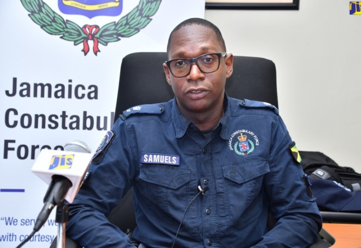 Head of the St. James Police Division, Senior Superintendent of Police Eron Samuels.