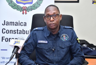 Head of the St. James Police Division, Senior Superintendent of Police Eron Samuels.