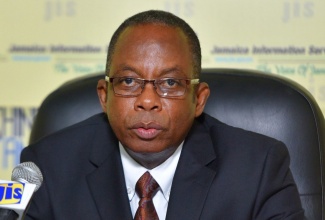 Director of Elections at the Electoral Commission of Jamaica, Glasspole Brown. 

