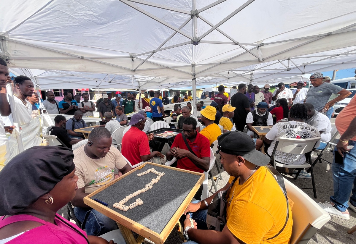 SDC Hanover Domino Competition Final on August 30 in Lucea Bus Park