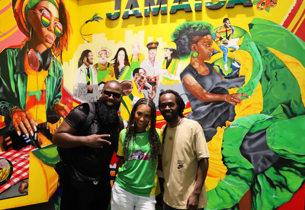 Photos: Jamaican Artistes visit Country Pavilion at Expo 2025 Japan