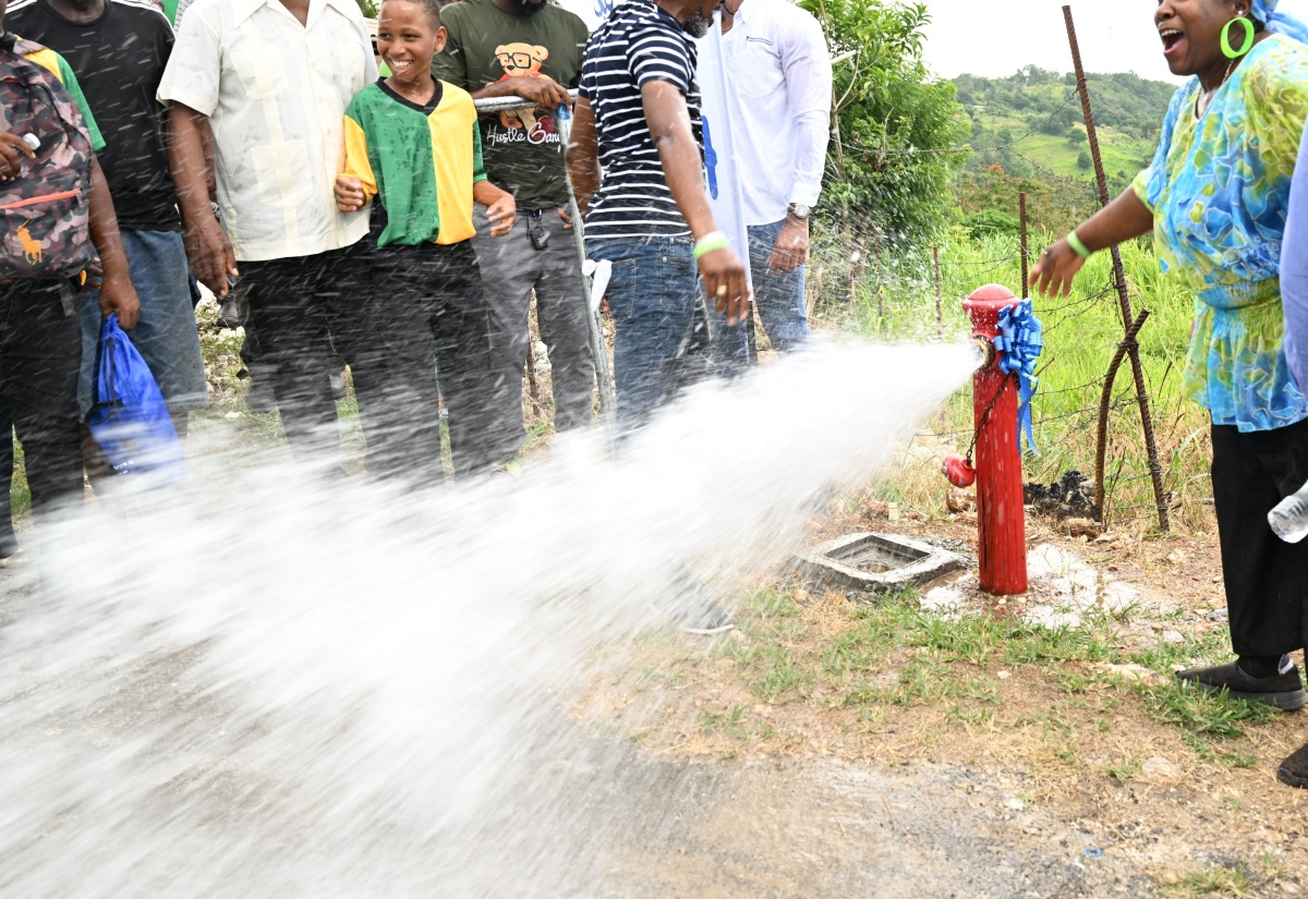 $118 Million Water System Commissioned in Free Hill, St. Ann