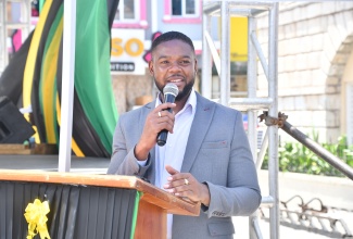 Mayor of Montego Bay, Councillor Richard Vernon. 