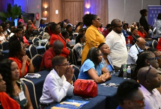 Educators participating in the Jamaica Teachers’ Association (JTA) 61st Annual Conference, held at the Princess Grand Hotel in Green Island, Hanover, on August 20.

