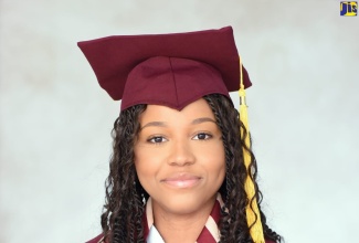 Former Godfrey Stewart High School student, Joyel Ricketts. 