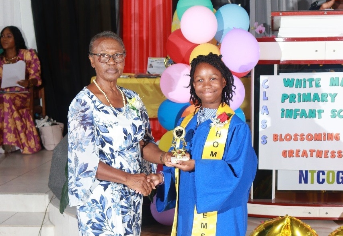 PEP Students From White Marl Primary Ready For High School