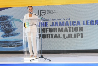 Minister of Legal and Constitutional Affairs, Hon. Marlene Malahoo Forte.