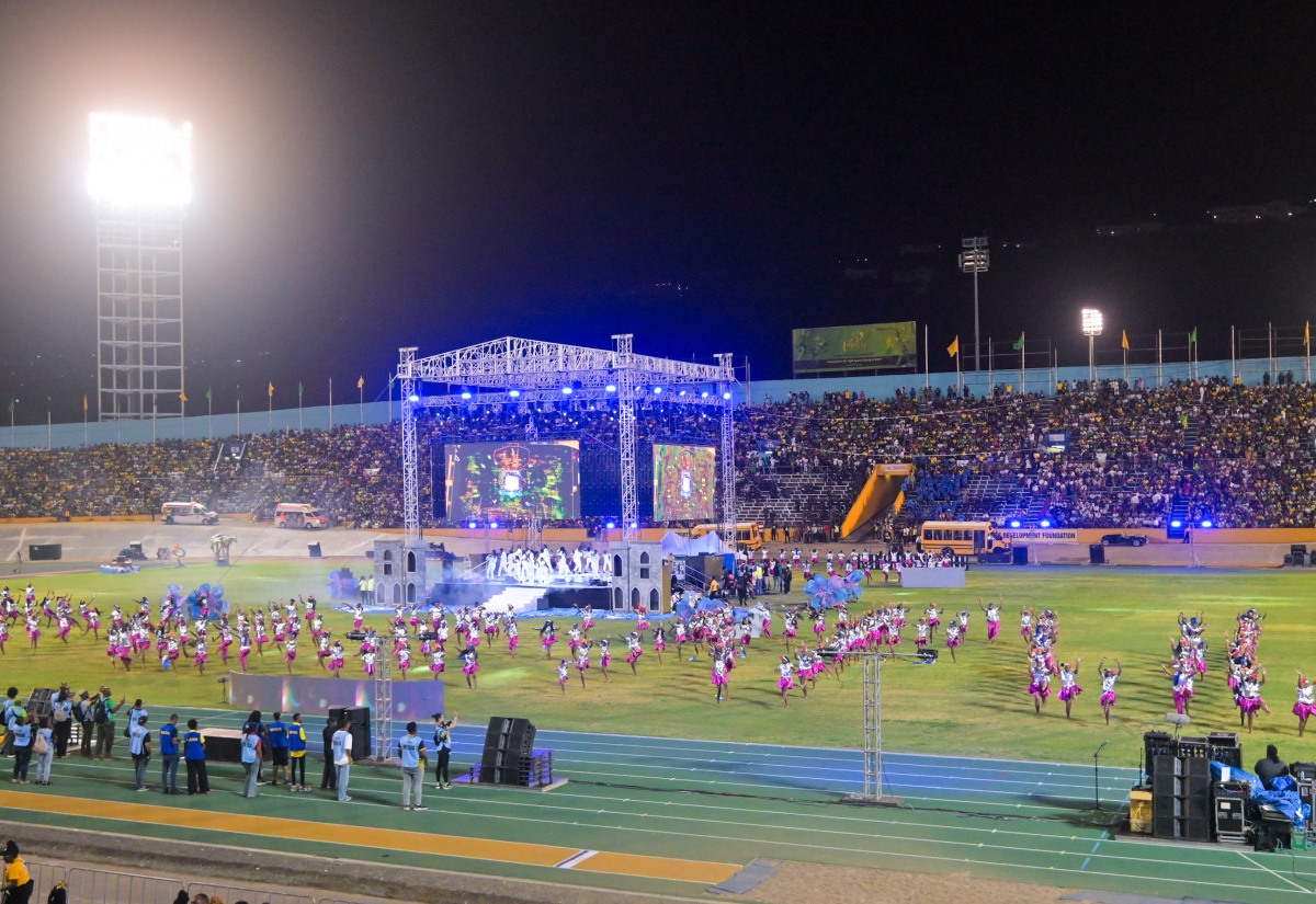 Vibrant Display of National Pride at Grand Gala