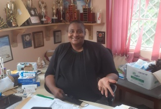 Principal of Corinaldi Avenue Primary in St. James, Deon Stern Anglin. 
