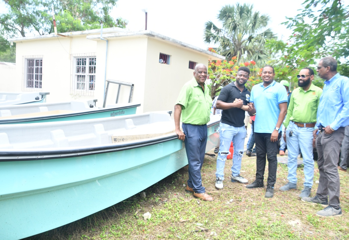 Fishers In St. Elizabeth And Westmoreland Get Boats And Engines