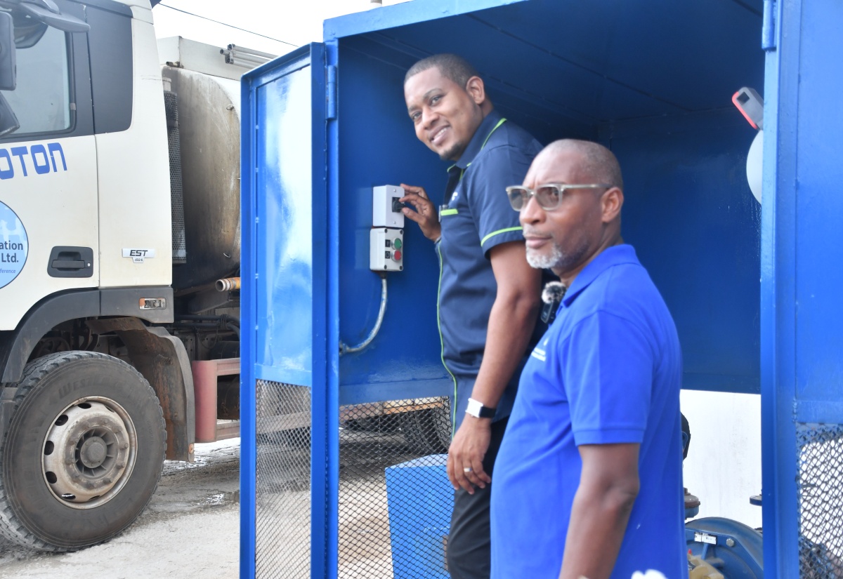 New Electric Pump at Beacon Filling Station to Improve Water Supply to Farmers